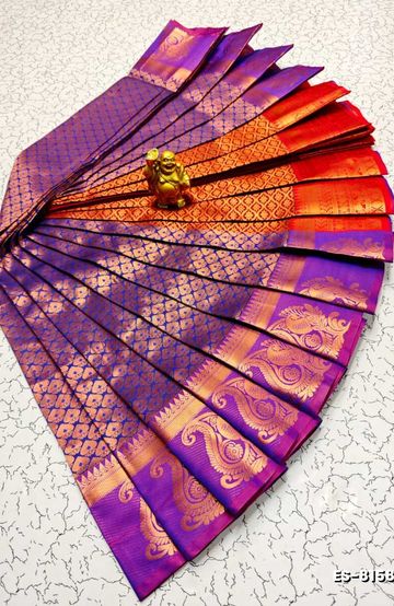 SOFT SILK FANCY BEST QUALITY SILK THENMATHI SAREES - ONIYAN PINK