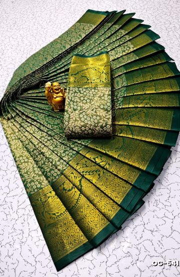 ELITE BRIDAL PICK &PICK SILK SAREES AND WEDDING ART SILK SAREES - METALLIC GOLD