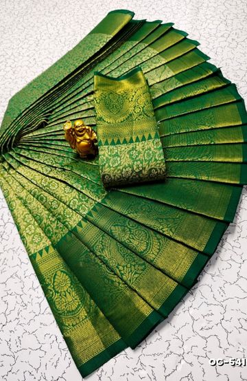 Dailywear cotton sarees premium look lightweight comfortable wear - BLUE COLOUR (1)