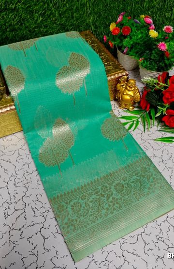 Dailywear cotton sarees all over body flower designpattern design premium look lightweight comfortable wear - BRONCE COLOUR (1)