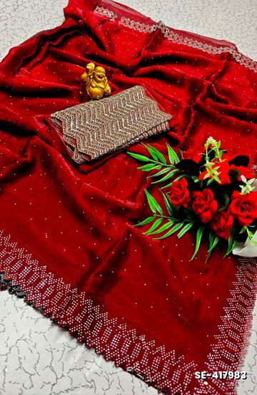 Dailywear cotton sarees premium look lightweight comfortable wear - BRINJAL COLOUR (2)