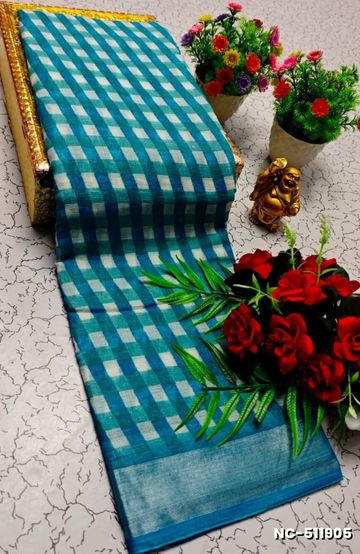 GEORGETTE FANCY SOFT SILK SAREES WITH BLOUSE MODERN FANCY ITEM SAREES - PURPLE COLOUR (2)