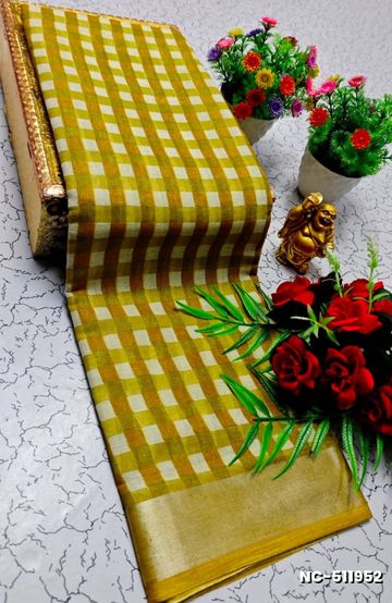 Banaras with our banarasi cotton fabric a beautiful fusion of classic artistry and breathable comfort wear saree - BEIGE COLOUR