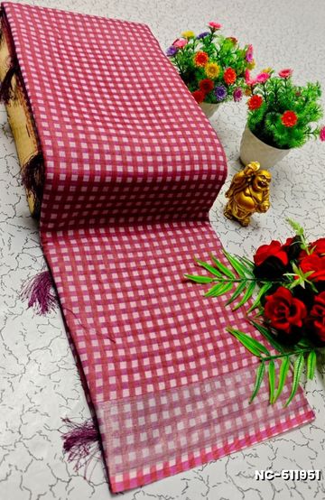 Designer Multi-Color Floral Print Blouse Fabric - LIGHT SKY BLUE