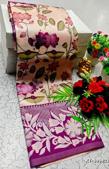 BRIDAL SILK GOLD SILVAR AND COPPER ZARI WEAVE AND WEDDING ART SILK SAREES - DARK PINK (14)