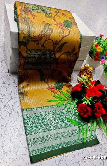 MODERN FANCY SOFT SILK SAREES WITH BUTTA DESIGN - MEJANTA (1)