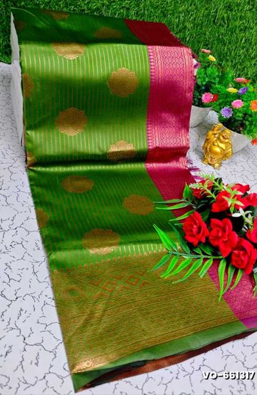 Trending Kerala Onam Special Kasavu Saree Full Work Embossed Digital Printing Cotton Saree Collections - IVORY COLOUR (1)