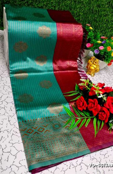 Dailywear cotton sarees premium look lightweight comfortable wear - BRONCE COLOUR (5)