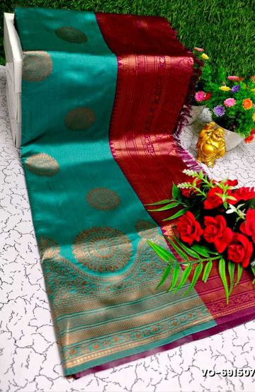 Dailywear cotton sarees premium look lightweight comfortable wear - MIXED ALL COLOR (2)