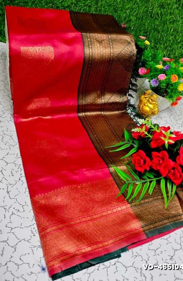 Dailywear cotton sarees all over body flower designpattern design premium look lightweight comfortable wear - YELLOW COLOR