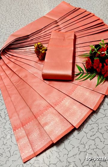 Bridal silk gold silvar and copper zari weave and wedding art silk suba muhurtha pattu sarees - MAROON COLOR (2)