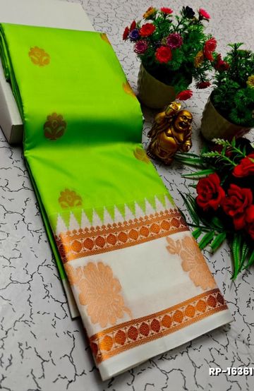 ELITE BRIDAL PICK &PICK SILK SAREES AND WEDDING ART SILK SAREES - BRONCE COLOUR (1)