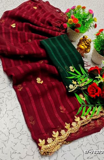 Elegant Tissue Dhoti Shirt & Saree Couple Combo coordinated look for special occasions - LIGHT GREEN (2)