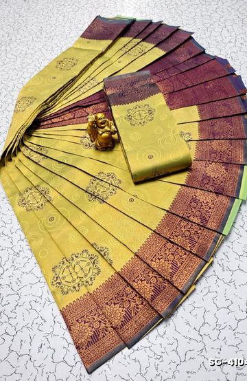 Banaras with our banarasi cotton fabric — a beautiful fusion of classic artistry and breathable comfort wear saree - DARK SKY BLUE (4)