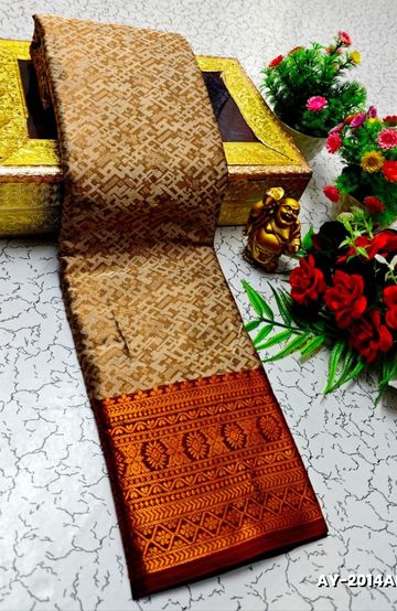 DIGITAL PRINTING DOLA SILK COTTON SAREES - BOTTLE GREEN