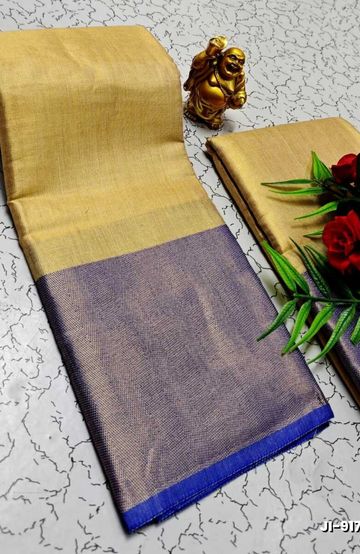 DIGITAL EMBROIDERY PRINTING COTTON SAREES - CREAM COLOR (1)