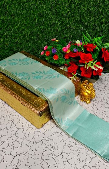 GEORGETTE FANCY SOFT SILK SAREES WITH BLOUSE MODERN FANCY ITEM SAREES - PEACH