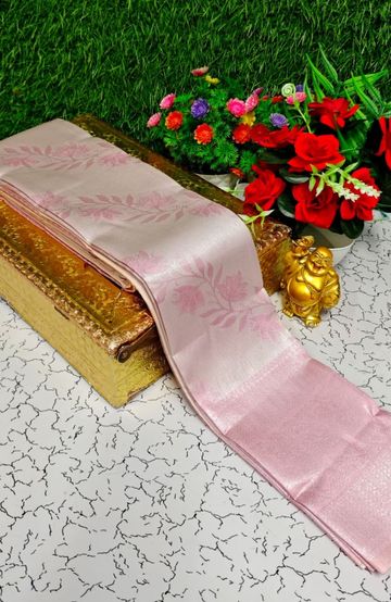 Dailywear cotton sarees all over body flower designpattern design premium look lightweight comfortable wear - CREAM