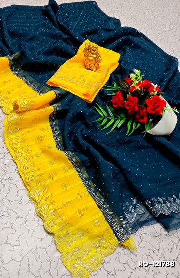 Korvai kotanji Trendy & Fancy bhutta and 2/100 Silk Cotton Sarees Function wear - VADAMALLI (2)