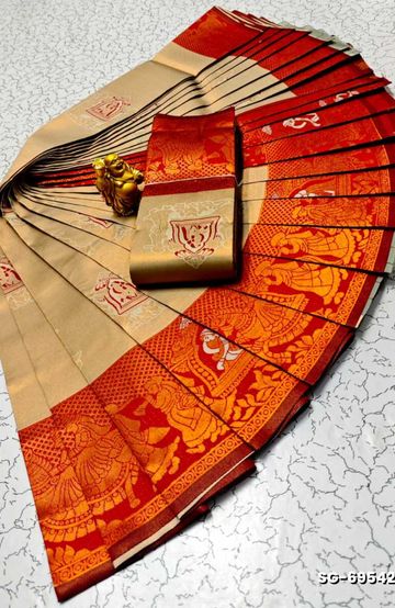 Dailywear cotton sarees premium look lightweight comfortable wear - REXONA