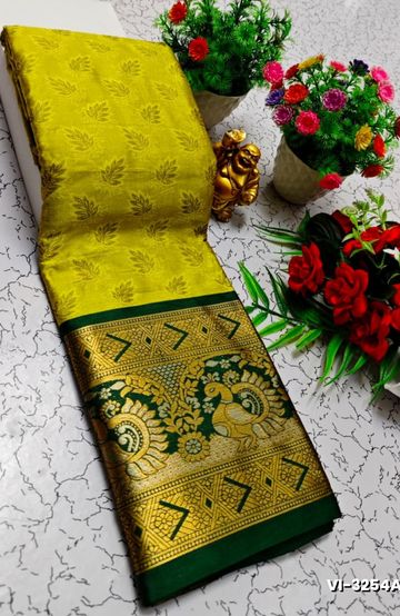 VAALAINAAR (VAZHAI) PATTU SOFT SILK SAREES FUNCTION AND FESTIVALS PERPECT WEAR - MEJANTA (2)