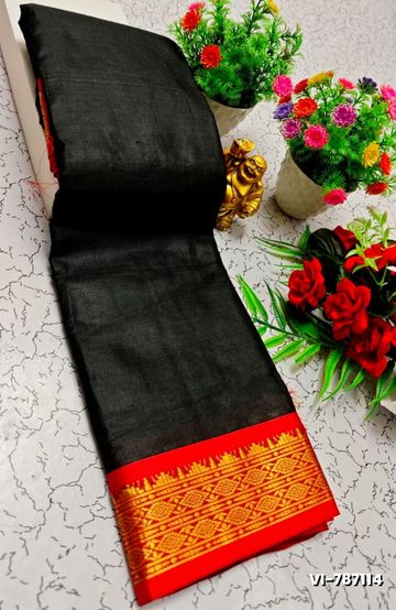 BANARASI POCHAMPALLY ALL OVER BODY SILVAR ZARI BUTTA DESIGN   FUNCTION WEAR SOFT SILK SAREES - ONIYAN PINK