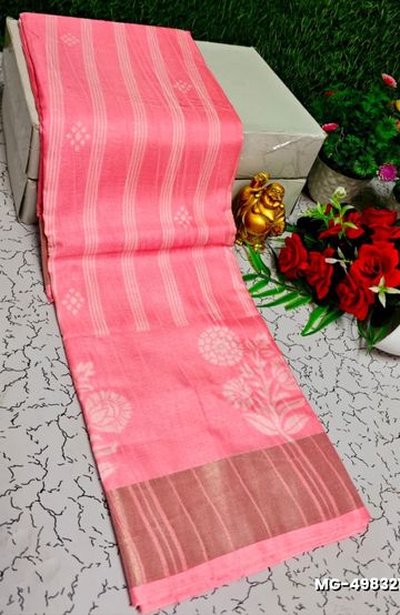ELITE BRIDAL PICK &PICK SILK SAREES AND WEDDING ART SILK SAREES - LIGHT PINK (3)