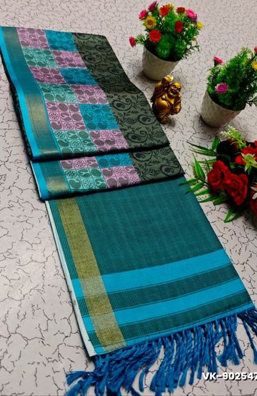 Classic South Indian Varnika Silk Saree for Festive Grandeur - GRAY (3)