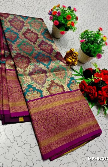 ELITE BRIDAL PICK &PICK SILK SAREES AND WEDDING ART SILK SAREES - CREAM (2)