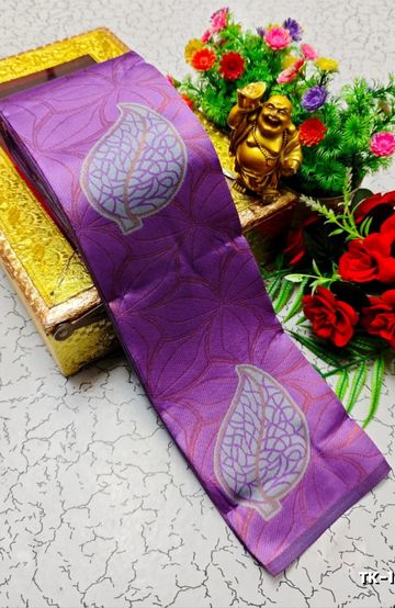 Kubera borderless elite bridal rapier fancy light weight silk type sarees function wear - LEVENDOR