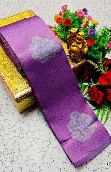 Kubera borderless elite bridal rapier fancy light weight silk type sarees function wear - LEVENDOR (1)