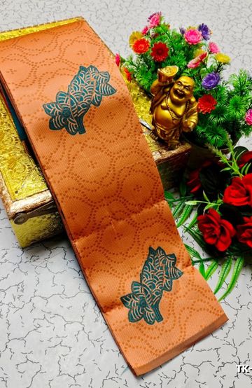 Elegant Silk Dhoti Shirt & Saree Couple Combo coordinated look for special occasions - CREAM COLOR (2)