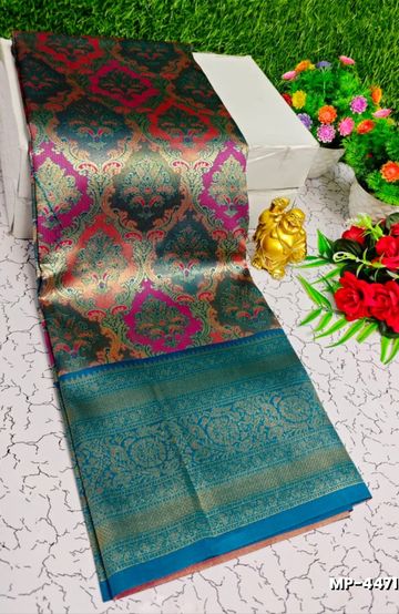 TRANDING PATOLA SILK SAREES - METALLIC GOLD