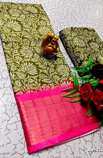 ELITE BRIDAL PICK &PICK SILK SAREES AND WEDDING ART SILK SAREES - PURPLE COLOUR (2)