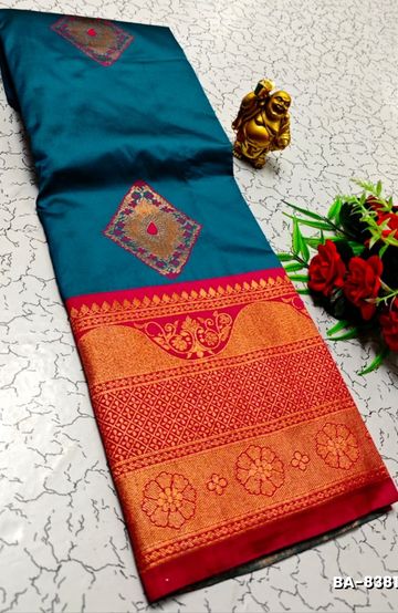 Dailywear cotton sarees premium look lightweight comfortable wear - BRINJAL COLOUR (3)