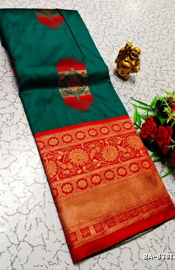 TRENDING KERALA SPECIAL FULL WORK EMBOSSED DIGITAL PRINTING TISSUE SAREE COLLECTIONS - CREAM (2)