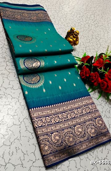 TRENDY WEAR PATTU PAVADAI - LIGHT YELLOW