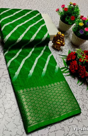 MODERN FANCY SOFT SILK SAREES WITH BUTTA DESIGN - NORMAL  BLUE (1)