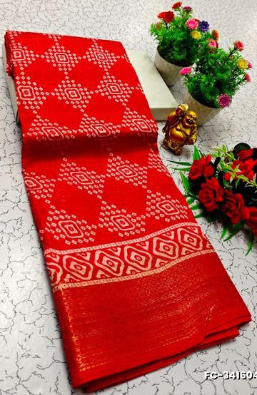 A "one gram gold trending tissue saree" typically refers to a saree made from a lightweight, sheer fabric known as tissue - NORMAL GREEN (1)