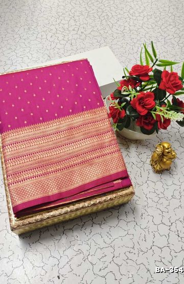 TRENDY WEAR PATTU PAVADAI - BULE