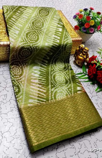 GEORGETTE FANCY SOFT SILK SAREES WITH BLOUSE MODERN FANCY ITEM SAREES - BABY PINK (6)