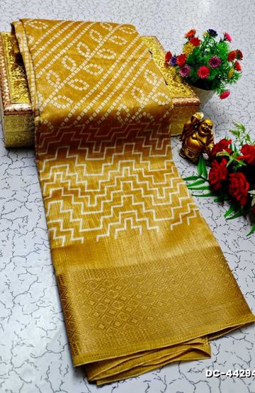 Bridal Premium Soft silk gold zari weave and wedding art silk and Premium Soft Silk sarees - LAVENDER DARK (1)