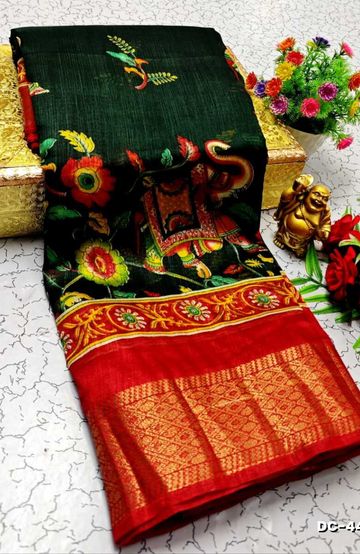 COUPLE COMBO MATCHING AND MATCHING TRADITIONAL SET MATCHING COMBO FOR FESTIVAL SEASONS - BLUE SHADE