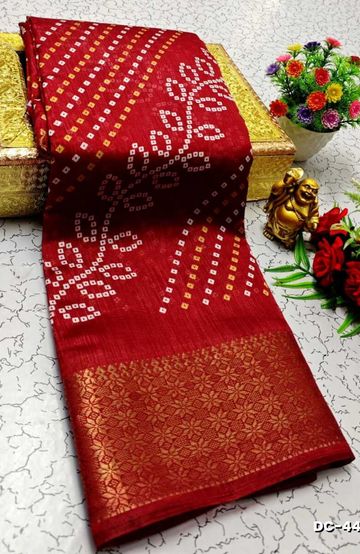 BRIDAL SILK GOLD SILVAR AND COPPER ZARI WEAVE AND WEDDING ART SILK SAREES - SKY BLUE