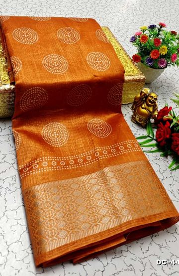 GEORGETTE FANCY SOFT SILK SAREES WITH BLOUSE MODERN FANCY  SAREES - LIGHT BLUE (1)