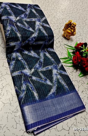 Dailywear cotton sarees premium look lightweight comfortable wear - LIGHT GREEN SHADE (1)