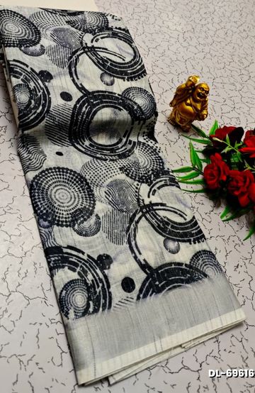 Dailywear cotton sarees premium look lightweight comfortable wear - GREEN COLOUR (1)