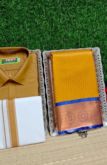 Bridal silk gold silvar and copper zari weave and wedding art silk suba muhurtha pattu sarees - MAROON COLOR (2)