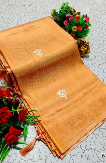 Designer party wear chiffon foil print saree - NORMAL  BLUE