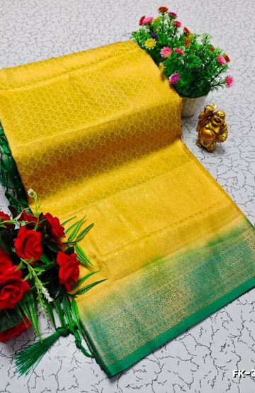 Trending Kerala Onam Special Kasavu Saree Full Work Embossed Digital Printing Cotton Saree Collections - IVORY COLOUR (2)